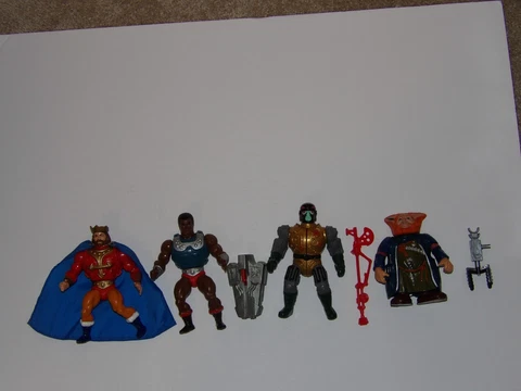 HE MAN KING RANDOR CLAMP CHAMP LOT MOTU MASTERS OF THE UNIVERSE LOT VINTAGE Cover