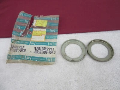 Nuevo de Lote Antiguo Chevy/GMC 1968-1980 Eje Delantero Presión Placas 4/x4 (2) GM612082 dp  Foto 1 de 4