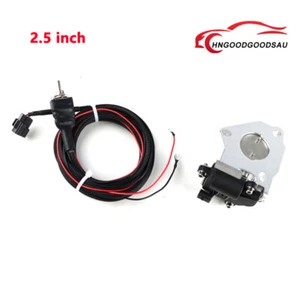 2.5 inch Electric Exhaust Valve 12V Control Motor Kit with Manual Switch - Picture 1 of 20