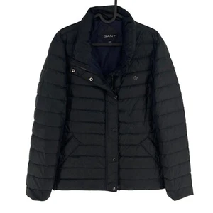 GANT Mujer Negro la Luz Abajo Abrigo Chaqueta Talla L - Imagen 1 de 14