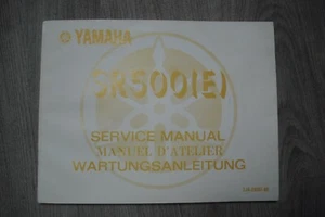 Yamaha SR500 (E) Werksscheckheft - Bild 1 von 6