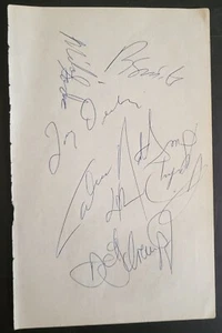 Mike Sadek und fünf weitere Sportautogramme Seite - Bild 1 von 1