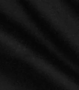 Black Cotton Fabric 45” Width Sold By The Yard - Picture 1 of 1