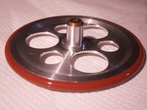 Lenco NEW IDLER WHEEL LENCO L75  L78 SHAFT 2.45 PULEGGIA LENCO  L78 75 2.45  ITA - Imagen 1 de 1
