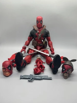 Figura de acción Hasbro Marvel Legends Deadpool 12 pulgadas incompleta suelta Foto 1 de 2