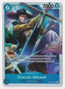One Piece TCG Dracule Mihawk OP09-048 SR English - Picture 1 of 1