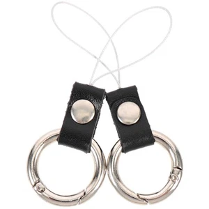 2 szt. Klamra pierścieniowa do telefonu komórkowego Smycz komórkowa Pasek Charms Loop Grip - Zdjęcie 1 z 12
