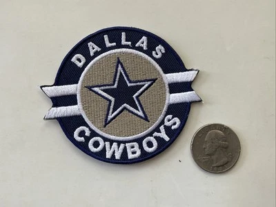 DALLAS COWBOYS VINTAGE Embroidered- Iron On Patch 3” X 2.75” - Image 1 of 2