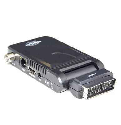 Digiquest Decoder Digitale INVISIBILE Mediaplayer Nero DVBT2 HEVC H 265 - Immagine 1 di 4