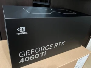 NVIDIA GeForce RTX 4060 Ti Founders Edition GPU New Sealed Box Damage - Picture 1 of 6