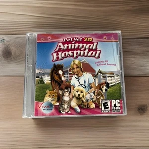 VIVA Media Pet Vet 3D Tierklinik PC DVD-ROM 2010 - Neuwertig Disc + Key Code - Bild 1 von 3
