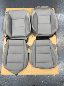 2019 2020 2021 2022-25 Chevy Tahoe/Suburban OEM FT Cloth Seat Cover set Gray - Picture 1 of 4