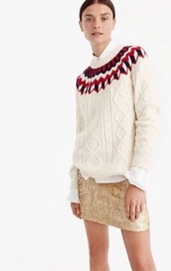 Falda recta con lentejuelas doradas J Crew ~ Talla 2 ~ Elegante - Imagen 1 de 11