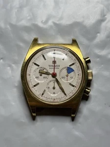 Vintage Tissot Seastar Chronograph Lemania 1281 Running Needs Service/Repair - Picture 1 of 14