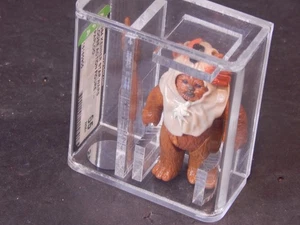 Vintage Star Wars POTF AFA 85 Ewok Paploo Figur komplett 1984 Kenner Original - Bild 1 von 4