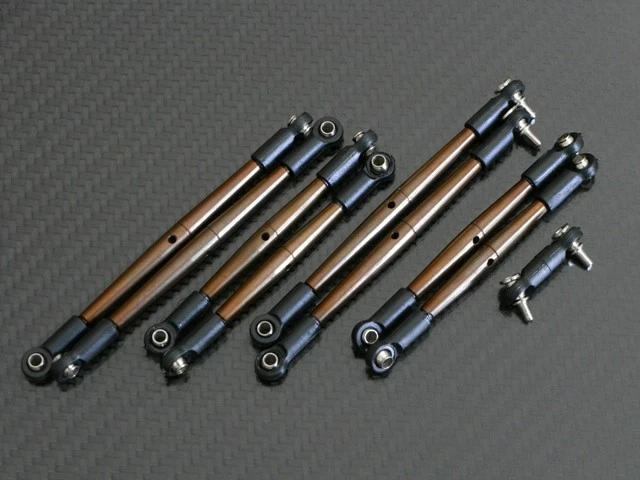 Einstellbare Spurstangen für Traxxas E-Revo 1:16 Federstahl Tuning ERV160/ST - Bild 1 von 1