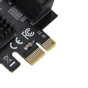 PCI E Card ASM Chip 7 Pin Connection Terminals Expansion Cards Compatibl FY - Afbeelding 1 van 22