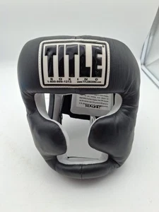 Title Boxing Classic Full Coverage Training Headgear - Black - Picture 1 of 11