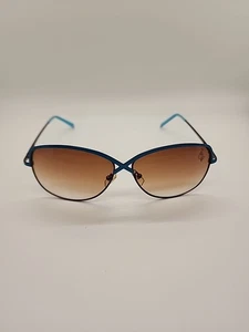 Women's Baby Phat Criss Cross Sunglasses Model 1038 in Blue - Picture 1 of 9