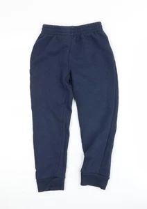 Converse Boys Blue Jogger Trousers Size 6-7 Years - Picture 1 of 12
