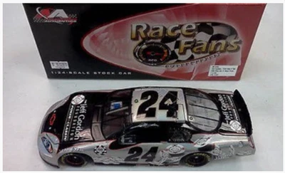 Acción 2006 Jeff Gordon #24 Fundación/WSOP Poker Chevy 1/24 MemsaChrome fundido a presión Foto 1 de 4