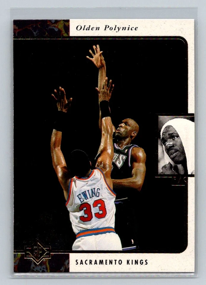 1995-96 SP #115 Olden Polynice Sacramento Kings Basketball Card - Image 1 of 2