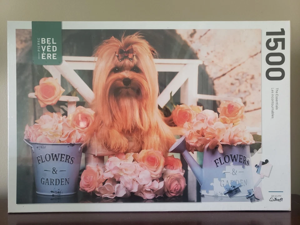 Trefl Pierre Belvedere Cute Golden York Jigsaw Puzzle 702105 1500 pcs