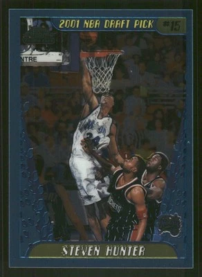 Steven Hunter Rookie RC 2001-02 Topps Chrome #143 Card TCCCX - Image 1 of 2