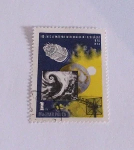Hungary 1970 SG#2519 Meteorological Service Postage Stamp - Picture 1 of 2