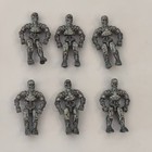 Mega Construx BLOKS 6 LOOSE figures Terminator T-800 toy