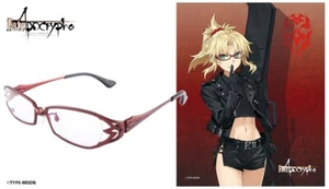Fate Apocrypha Red Saber Mordred Eyeglass Glasses Frame Japan Limited - Picture 1 of 5