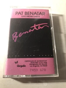 Pat Benatar - Live From Earth (1983) Music Cassette Chrysalis FVT 41444 - Picture 1 of 3