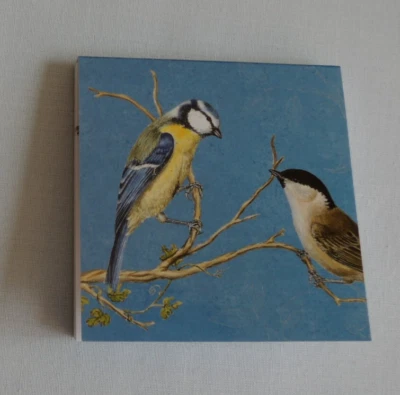 MEISEN  1x Klebezettel Haftnotizen 50 Blatt Notizzettel Vögel J. F. Naumann - Bild 1 von 3