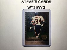 1999 Upper Deck Century Legends Epic Milestones Walter Payton #EM10 HOF