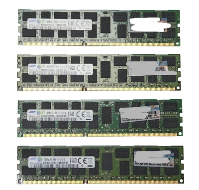 64 GB 4x 16 GB DDR3 PC3-14900R Samsung Xeon Server RAM ECC Arbeitsspeicher Apple - Bild 1 von 3