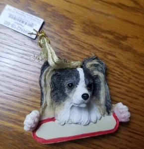 NEW! Personalized Papillon Dog Ornament - Picture 1 of 2
