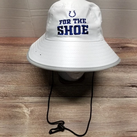 Indianapolis Colts For The Shoe Size Small To Medium Bucket Fishing Hat Cap Cover