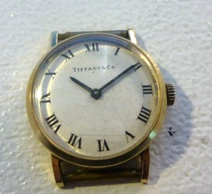 Tiffany & Co Ladies Watch Vintage 14K Yellow Gold Watch T15-464 -10.8 grams - Picture 1 of 10