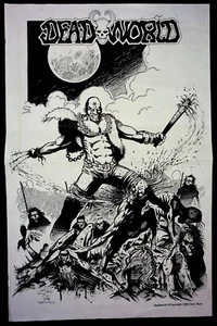 Impresión de póster a doble cara Dead World 1993 11"x17" Gary Reed 123124WT-53 - Imagen 1 de 2