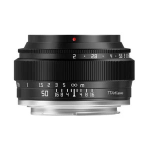 TTArtisan 50mm f/2 for Canon EF-M mount camera (EOS M) =Black= - Picture 1 of 4