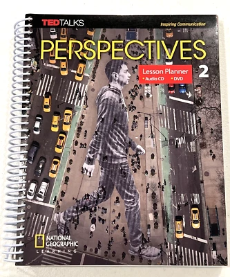 Perspectives 2 Lesson Planner with MP3 Audio CD and DVD Ted Talks - Image 1 of 2