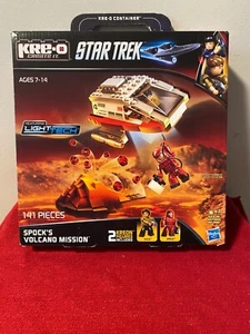 Hasbro KRE-O Create It STAR TREK Spocks Volcano Mission 2-Kreon Figurine 141 PCS - Picture 1 of 18