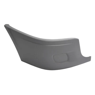 Derecha - Cubierta del extremo del parachoques delantero sin orificio antiniebla gris para Freightliner Cascadia 08-17 Foto 1 de 4