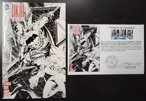 Dark Knight III The Master Race (2016) #4 schizzo in bianco e nero con esclusivo FIRMATO Janson - Foto 1 di 7