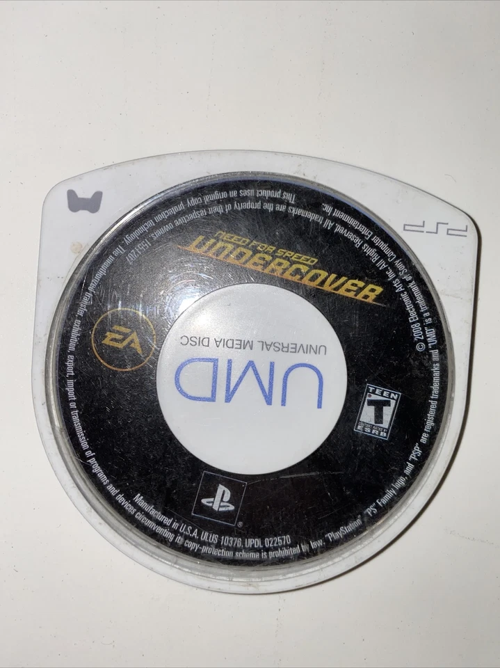 Need for Speed: Undercover -- Rivals (Sony PSP, 2005) / UMD Disc Only / Tested - Image 1 of 1