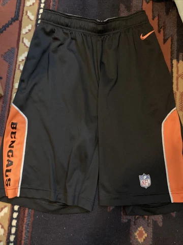 Cincinnati Bengals Nike Stretch Performance Shorts Men's NFL Training Dri-FIT Cover