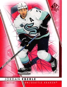 2022-23 SP Authentic LTD Red #7 Jordan Eberle  **  Seattle Kraken  ** - Picture 1 of 2