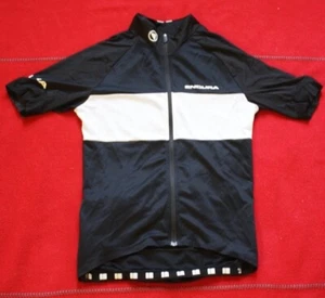 Endura Mens FS260-Pro II Short Sleeve Cycling Jersey - Black Small - Picture 1 of 11