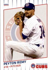 2019 South Bend Cubs Choice #19 Peyton Remy Parker Colorado CO Baseball Card