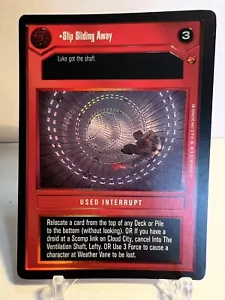 Slip Sliding Away - Reflections Very Rare Foil 2000 - Star Wars CCG - Decipher - Picture 1 of 3